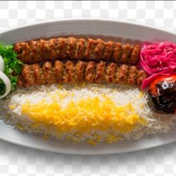 چلوکباب کوبیده